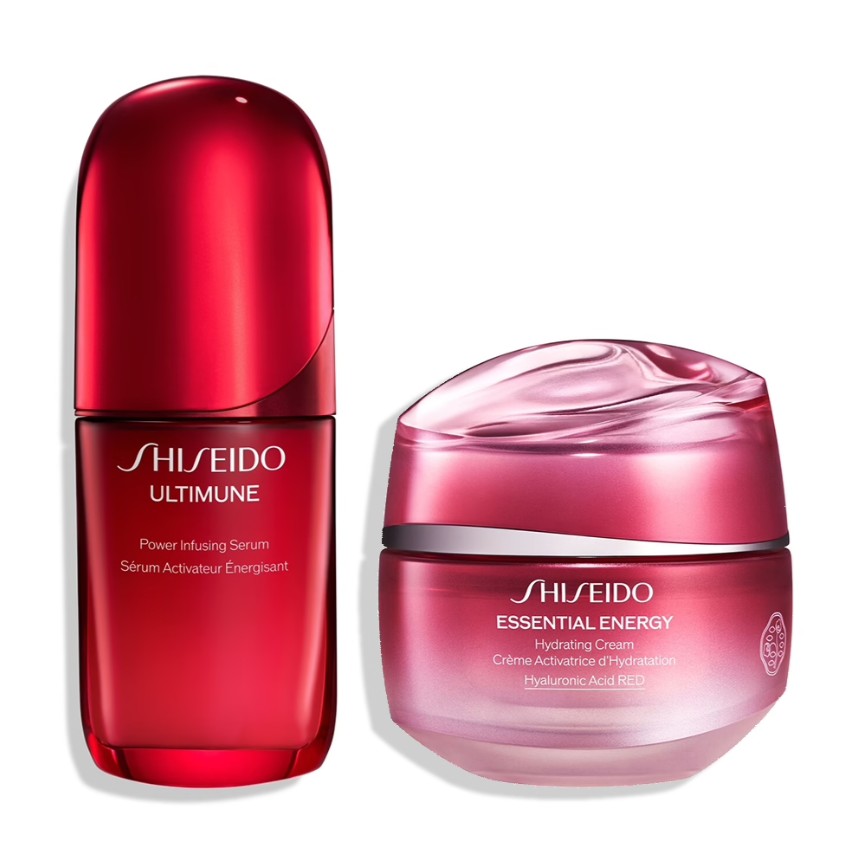 Rituel hydratant - Sérum Ultimune & Essential Energy,