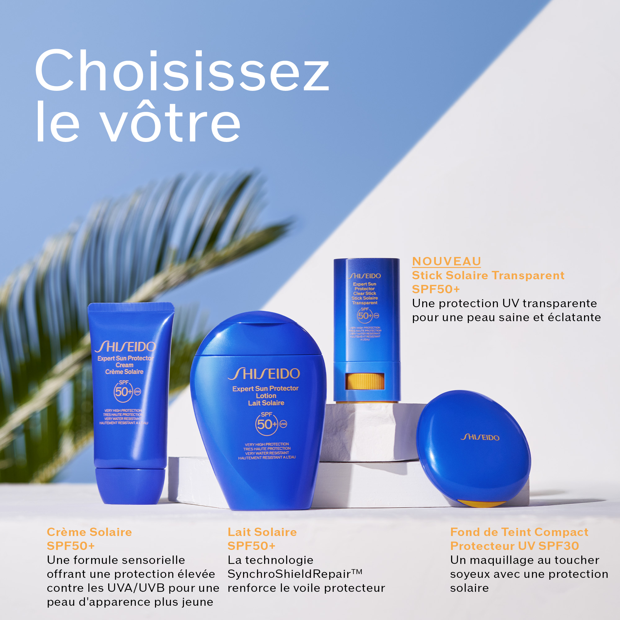 Stick Protecteur UV Transparent SPF50+,